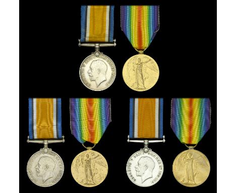 Pair: Private W. Elkington, Oxfordshire and Buckinghamshire Light Infantry, who was killed in action on the Western Front on 