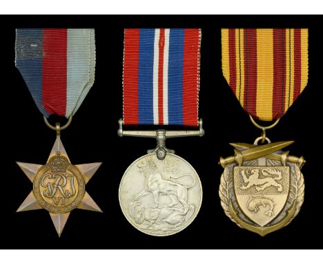 Pair: Private V. W. Kennils, Gloucestershire Regiment, who was captured and taken prisoner during the Retreat to Dunkirk on 1