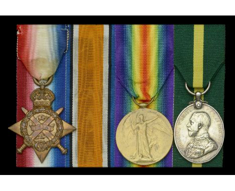 Three: Sergeant N. Conde, Royal Welsh Fusiliers  1914 Star (6934 Pte. N. Conde. 4/R.W. Fus.); Victory Medal 1914-19 (6934 Sjt