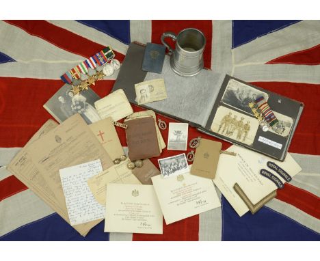 A well documented Second War group of six awarded to Signalman H. J. Stanley, Royal Signals, who was twice Mentioned in Despa