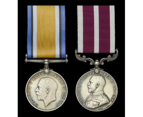 Pair: Company Sergeant Major G. B. Clayton, Royal Engineers  British War Medal 1914-20 (480063 A.W.O. Cl.2 G. B. Clayton. R.E