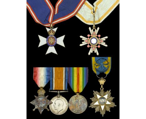 An inter-War ‘Royal Visit’ C.V.O. group of six awarded to Surgeon Captain A. C. W. Newport, Royal Navy  The Royal Victorian O
