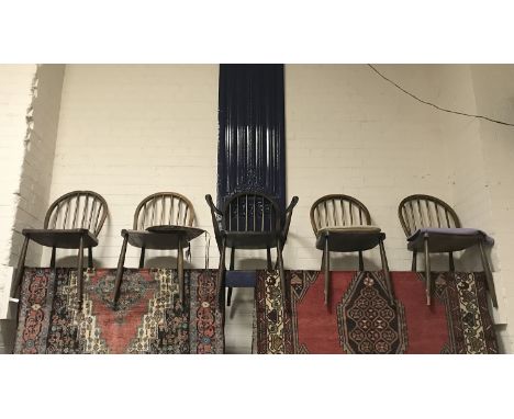 FIVE ERCOL CHAIRS