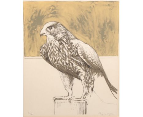 Bryan Organ Hawk 30/175 signed, lithograph