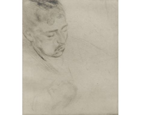 Martin Yeoman (b.1953-) A Study from Yemen signed, dated 1996, 2/20, etching, 15cm x 12cm
