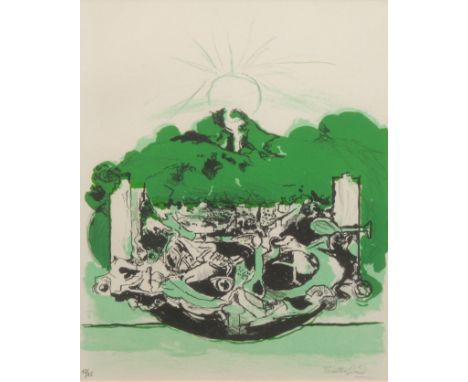 Graham Sutherland (1903-1980) Fossils signed, numbered 17/65, lithograph, 25cm x 20cm