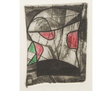 Bryan Ingham (1936-1997) Still Life at Worpswede signed, dated 1982, etching, 39cm x 26cm