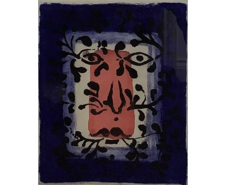 John Piper (1903 - 1992), Foliate Heads 2, unsigned, etching, 40cm x 32.5cm