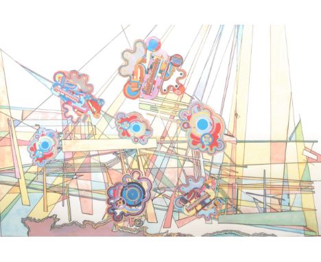 Eduardo Paolozzi (1925 - 2005) Turing Suite 1, The Concepts of Physics signed, 19/50, screen print, 69cm x 98cm