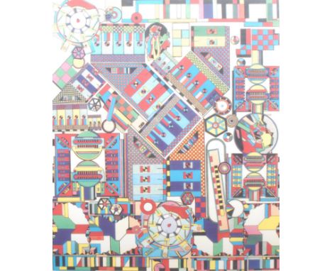 Eduardo Paolozzi (1924-2005) The Relay Race signed, 26/50, screen print, 78cm x 59cm