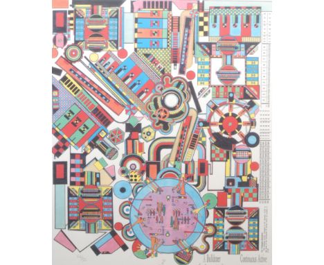 Eduardo Paolozzi (1924-2005) Bulldozer signed, 26/50, screen print, 78cm x 59cm