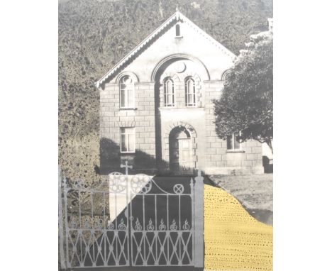 John Piper (1903-1992) Penybont Ford Congregational Church signed, 55/75, screen print, 98cm x 68.5cm