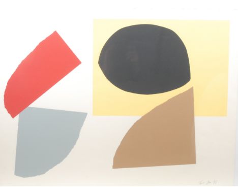 John McLean (1939-2019) Abstract Forms (Mountjoy Suite) signed, dated 1995, /40 [sic], Water Ford Series, screen print, 57cm 
