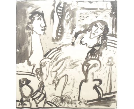 John Bellany (1942-2013) Vigil II signed, titled, 19/30, screen print, 80cm x 73cm
