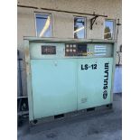 SULLAIR AIR COMPRESSOR, MODEL 12BF-50H ACAC, 50 HP, S/N 003-74553