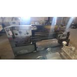 COSMO 18" X 60" GAP BED ENGINE LATHE, MODEL L-1860, S/N 128212, 10" 3-JAW CHUCK, TAILSTOCK, 3-1/4"