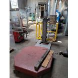 ORION PACKAGING SYSTEMS PALLET SHRINK WRAPPER, MODEL H66/17, 115V/SINGLE PHASE, S/N 2003-0813467
