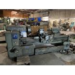 CAZENEUVE HB36 ENGINE LATHE, 26" X 60 CC, 15" 3 JAW CHUCK, 3" HOLE THRU, TAILSTOCK