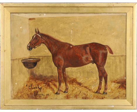 GEORGE PAICE (1854-1925). `CHEEKY`, BY `MARSEILLAISE` OUT OF `SURBITON MARE` (b.1899). Signed, inscribed with name and dated 