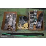 K&M Microphone Mounts, Pop Killers and Boom Pole - see description for full details