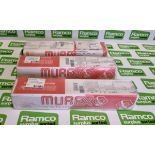 3x packs of Murex Vodex E6013 - Welding electrodes 2.0 x 350mm - 425 per pack - 5.1kg per pack