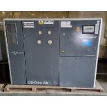 Atlas Copco ZT50 VSD FF Oil free rotary screw air compressor - full details in the description