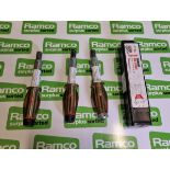4x Norbar Slimline SLO Spigot torque wrench handles 16mm 4-20 Nm