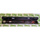 Norbar 300 push through ratchet torque wrench 60-300 Nm with case