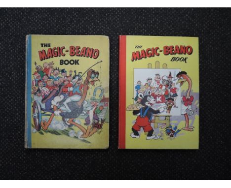 Children's. The Magic-Beano Book. Annuals for 1946 &amp; 1950. Both in original printed boards. (2) 