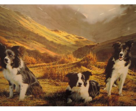 A Limited Edition print after Steven Townsend, Masters of the Hills, signed, 20in x27in