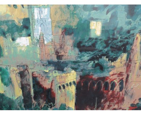 A Limited Edition print after John Piper, signed, 22in x 30inCONDITION REPORTAppears in good condition behind glassLimited Ed