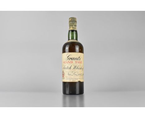 A Bottle of Grant's "Stand Fast" Blended Scotch Whisky c.1950's 
