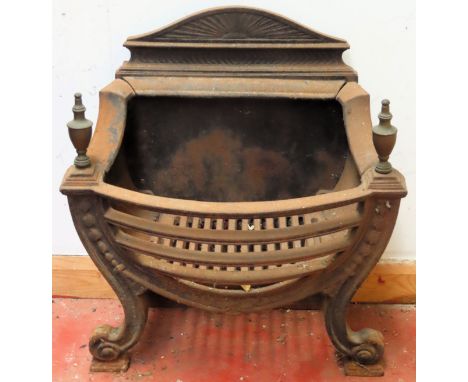 Victorian cast iron fire grate

used condition 