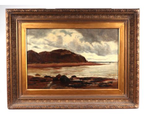 Lee Rogers (Victorian school) - Seascape - signed & dated 1881 lower left, 53 by 34cms.