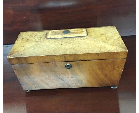 Antique Mahogany Tea caddy 