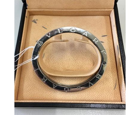 Bulgari B.zero 1 18ct Yellow Gold & Steel bangle boxed 