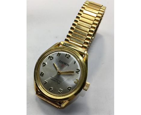 Mens Vintage Aseikon 21 Wristwatch the watch all works and is ticking no warrenty given dial looks in  good condition   the c