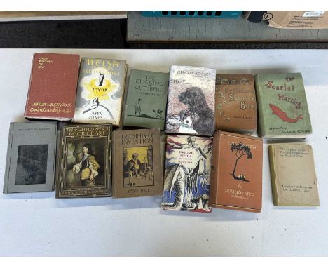 Mixed box of various titles to include The Plague Dog by Richard Adams, 1977 first edition, Welsh Legends and Folk Tales etc 