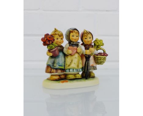 Goebel limited edition figure 'Trio of Wishes' numbered 12782/20000, boxed