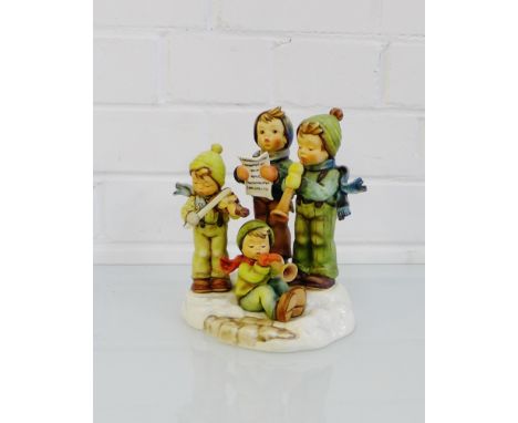 A Hummel 'Strike up the Band' figure group, 18.5cm high