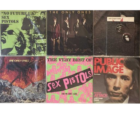 A superb selection of around 9 LPs, one being a box-set. Artists/ titles include John Cooper Clarke - Snap Crackle &amp; Bop 