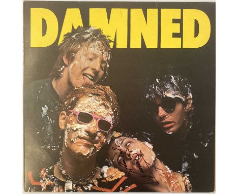 Fantastic 1st press Ex+ copy of their 1977 UK debut album that has been signed to the front of the sleeve by all of the band 