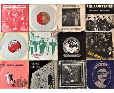 Blistering collection of 24 x 7" including some first wave rarities! Artists/titles include Sex Pistols (x3) - Anarchy In The