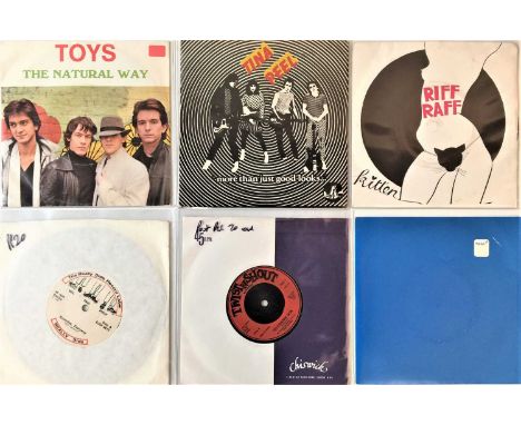 Major bundle of 6 x hard to track down 7". Titles are Toys - The Natural Way (Dutch original, Red Bus/EMI 1A 006-63632 - VG+ 