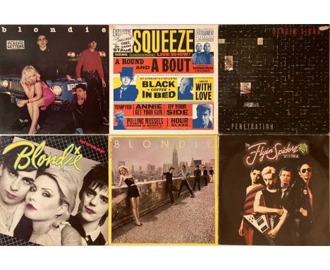 A rockin good collection of around 33 punk, post punk and new wave records. Mostly LPs but does include some 12" singles. Art