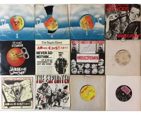 Loaded from the first wave, here's 22 x 7". Artists/titles are Eddie &amp; The Hot Rods (x4, all demos) - Power And The Glory