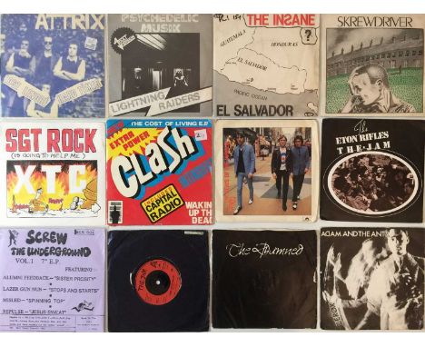 Ferocious collection of 29 x wicked 7". Artists/titles include Attrix - Lost Lenore c/w Hard Times (mega 'experimental' KBD P