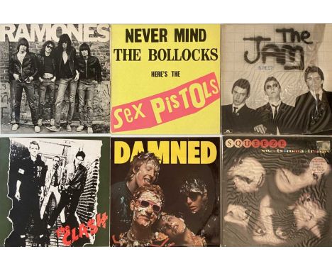 10 x LPs designed to be cranked up really high... Titles are The Damned - Damned Damned Damned (SEEZ 1, stock UK original wit