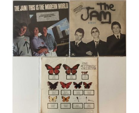 Superb bundle of 3 x LPs from The Jam consisting of US promos and a hard to find fan release... Titles are In The City (US pr