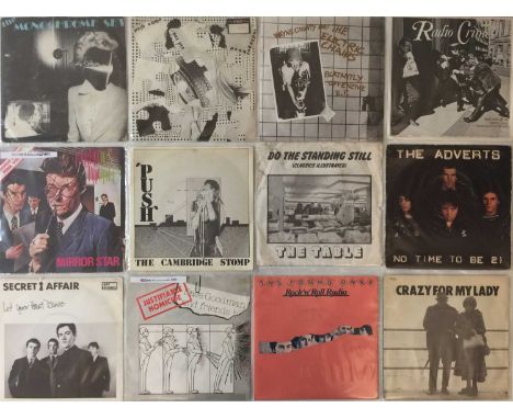 40 x monster Punk 7" (picture sleeve releases) from 1976 to 1979. Artists/titles include The Monochrome Set - Alphaville c/w 